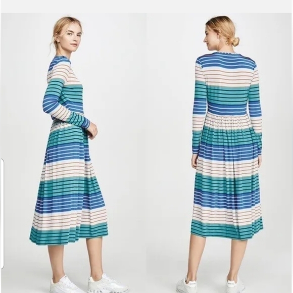 Stine Goya Pastel Stripes Dress - Picture 1 of 13